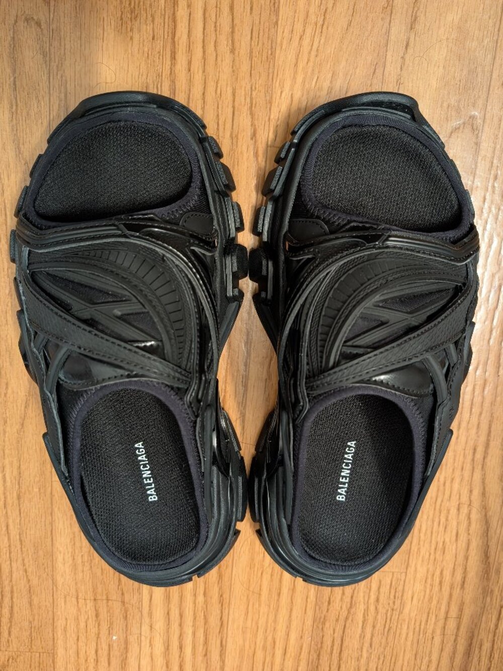 Balenciaga track sandals